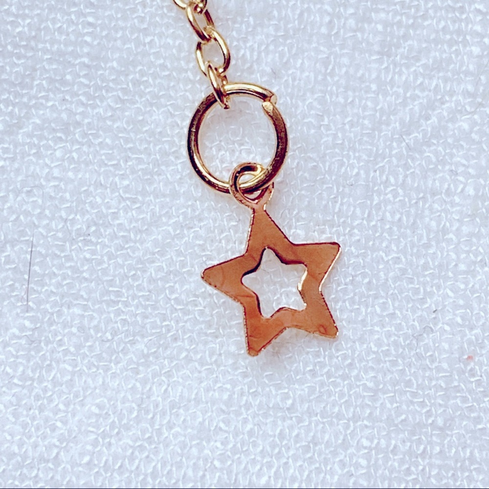 ❣️$25/3❣️ Crescent Moon and Star Gold Plated Necklace - Picture 5 of 14
